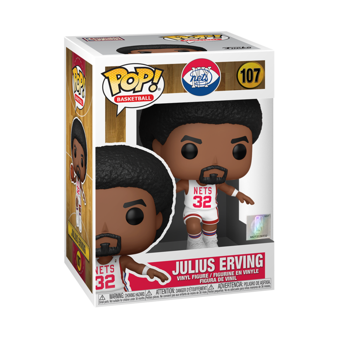 NBA Legends: Julius Erving (New York Nets) Pop! Vinyl Figure