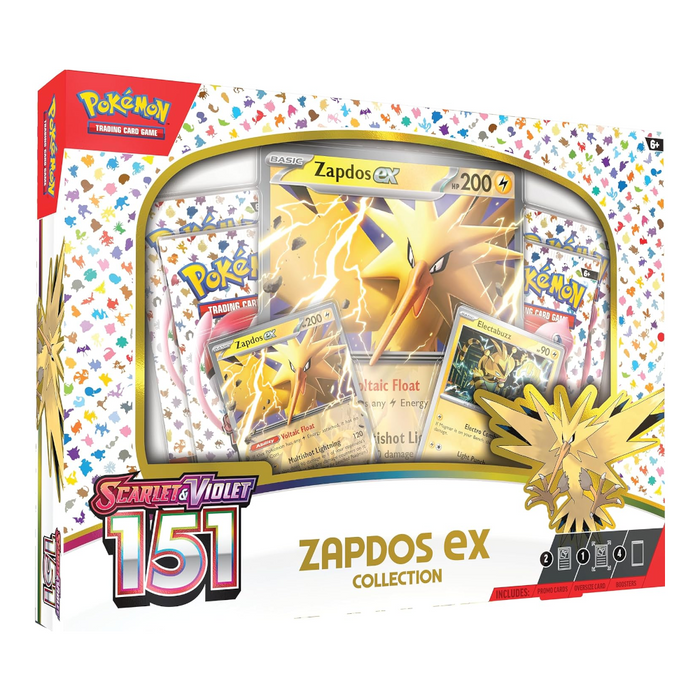 Pokémon TCG: SV 151 Zapdos ex Collection Box
