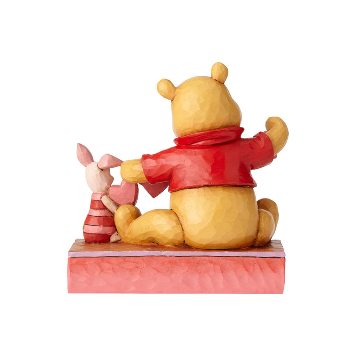 Winnie the Pooh: Pooh & Piglet 'Handmade Valentines' Disney Traditions Figurine