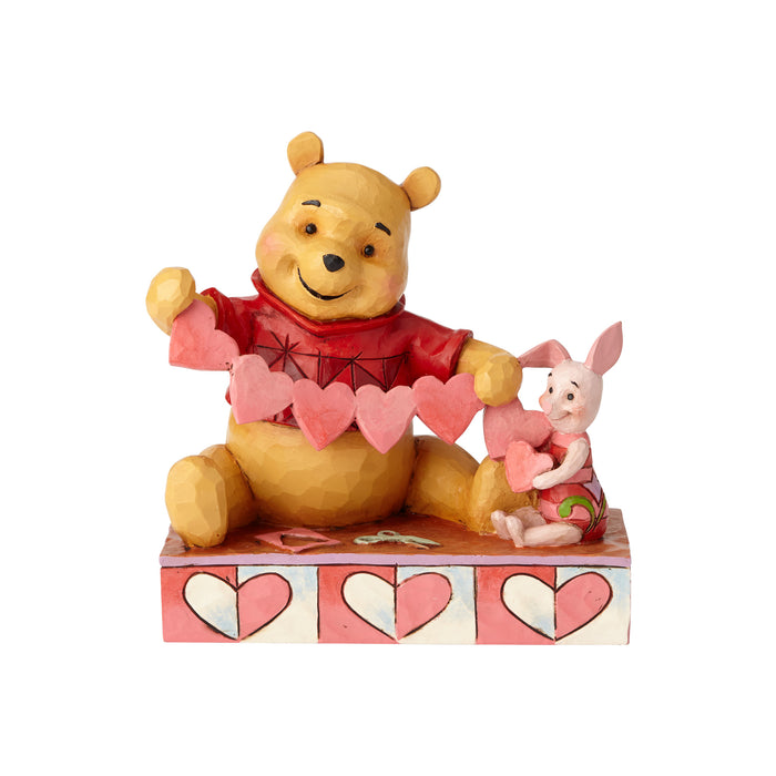 Winnie the Pooh: Pooh & Piglet 'Handmade Valentines' Disney Traditions Figurine