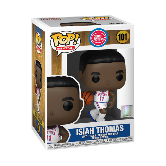 NBA Legends: Isiah Thomas (Detroit Pistons) Pop! Vinyl Figure