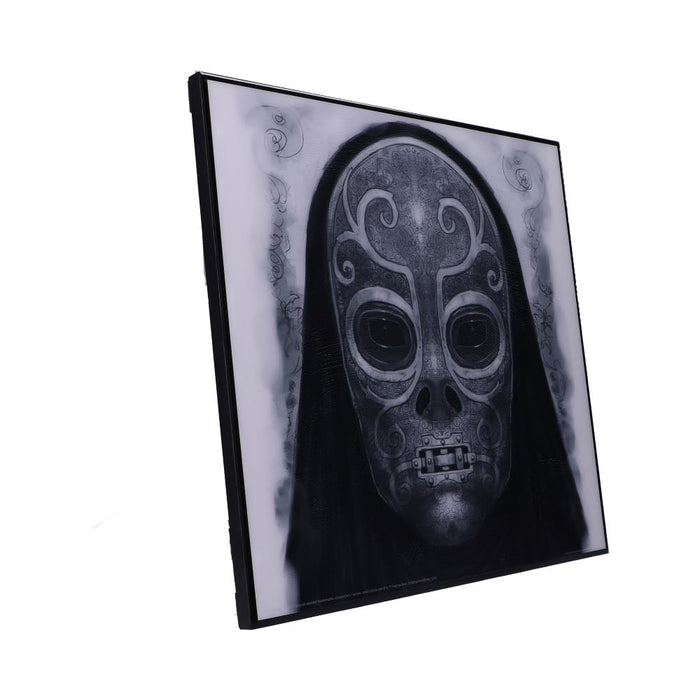 Harry Potter: Death Eater Mask Grayscale 32cm Crystal Clear Picture Art