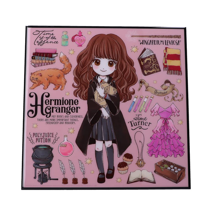 Harry Potter: Hermione Granger Cartoon Style 32cm Crystal Clear Picture Art