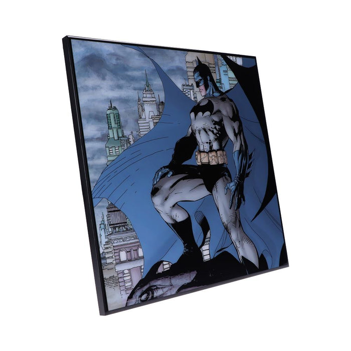 DC Comics: Batman 'Standing over Gotham' 32cm Crystal Clear Picture Art