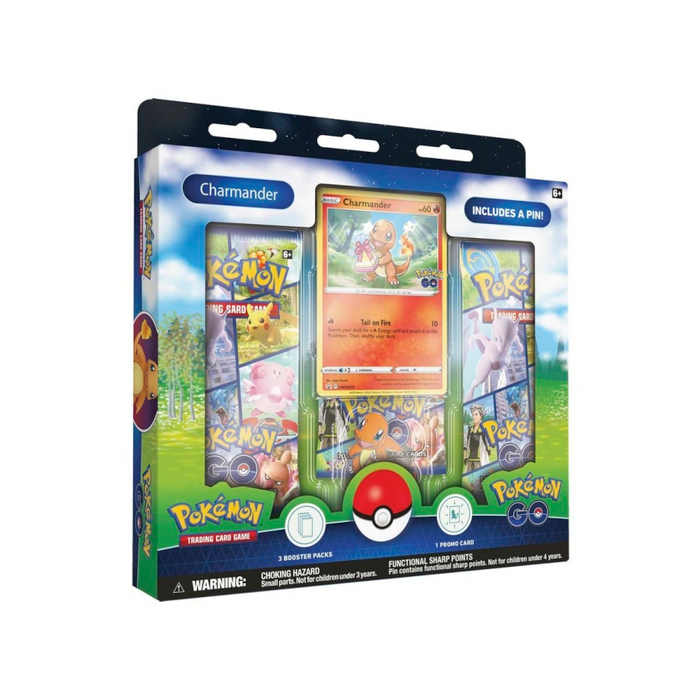 Pokémon TCG: Pokémon GO Pin Collection Box (Charmander)