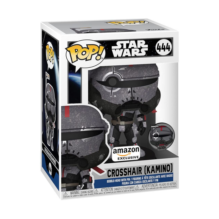 Star Wars Across the Galaxy: Crosshair (Kamino) Amazon Exclusive Pop! Vinyl Figure & Pin