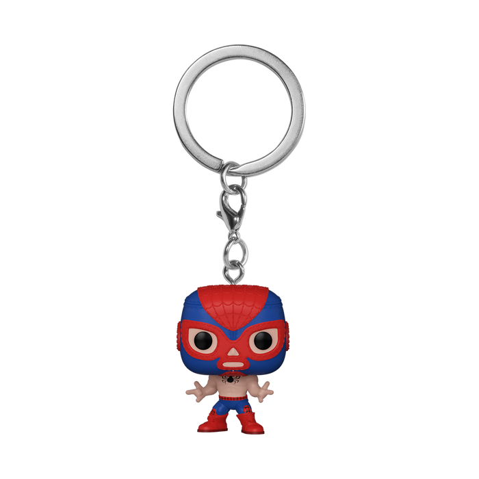 Marvel Lucha Libre: El Aracno (Spider-Man) Pocket Pop! Keychain