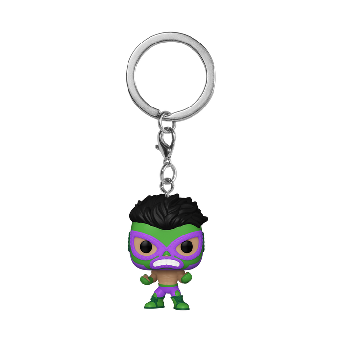 Marvel Lucha Libre: El Furioso (Hulk) Pocket Pop! Keychain