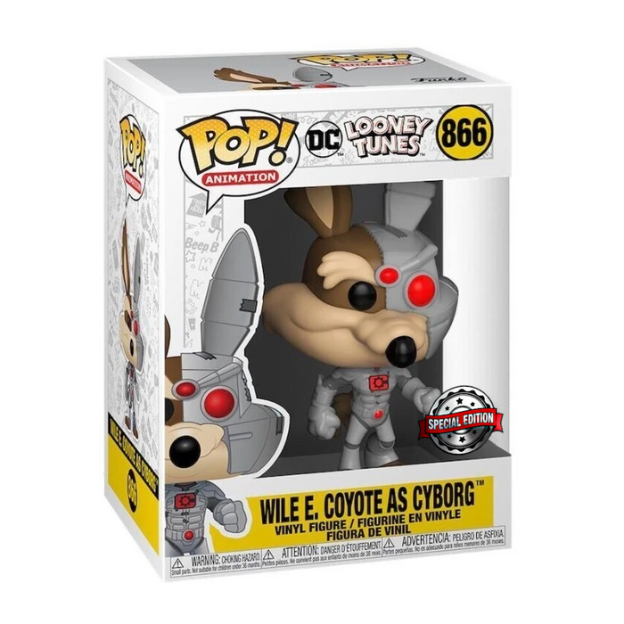 DC / Looney Tunes: Wile E. Coyote as Cyborg Special Edition Pop! Vinyl Figure