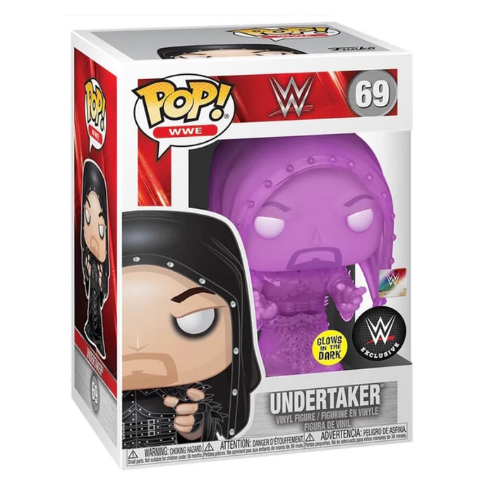 WWE: Undertaker GITD Purple WWE Store Exclusive Pop! Vinyl Figure